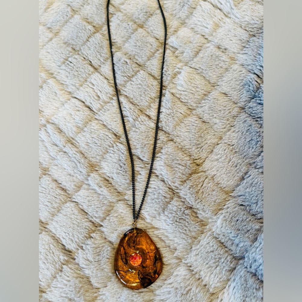 Sabika tortoise shell Pendant Necklace